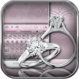 Diamond Ring Keyboard Theme иконка