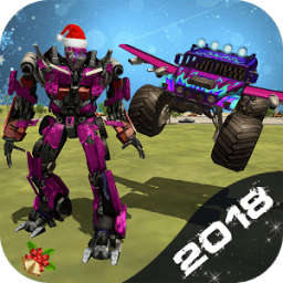 Flying Monster Car Robot Transform icon