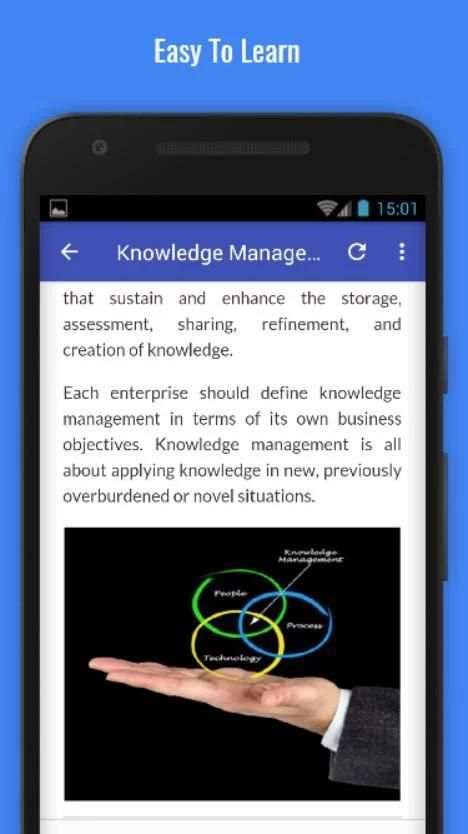 Tutorials for Knowledge Management Offline screenshot 2