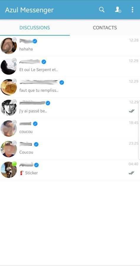 Azul Messenger screenshot 4