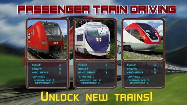 Passenger Train Driving screenshot 1