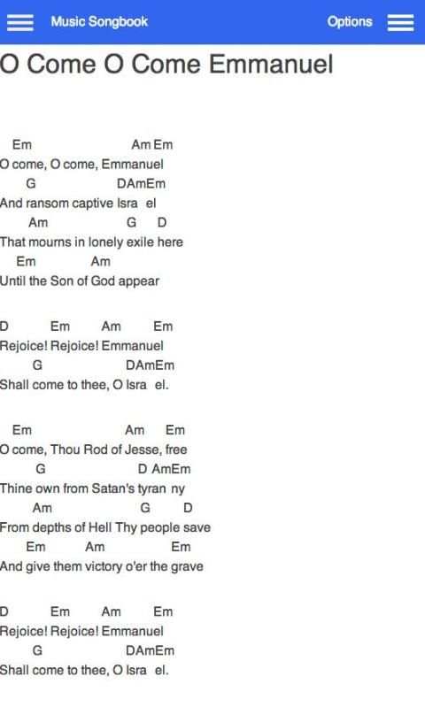 Music Songbook screenshot 2