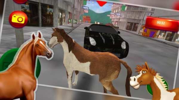 Angry Horse Riding Simulator : Horse Racing Games скриншот 4