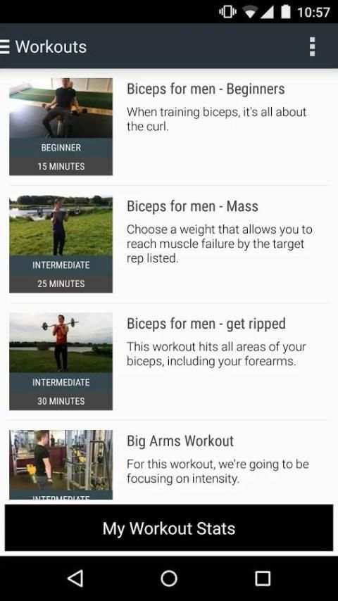 Arm Workout & Exercises screenshot 3