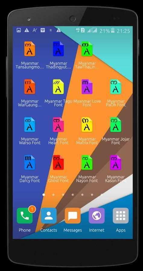 MM TaSaungMone Font screenshot 8