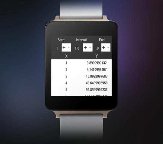 Calc Wear (Android Wear) screenshot 2