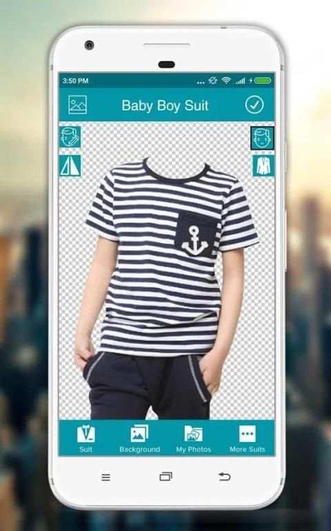 Baby Boy Photo Suit Editor स्क्रीनशॉट 10