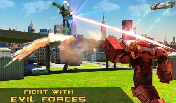 Futuristic Robot Car Wars 2017 screenshot 5