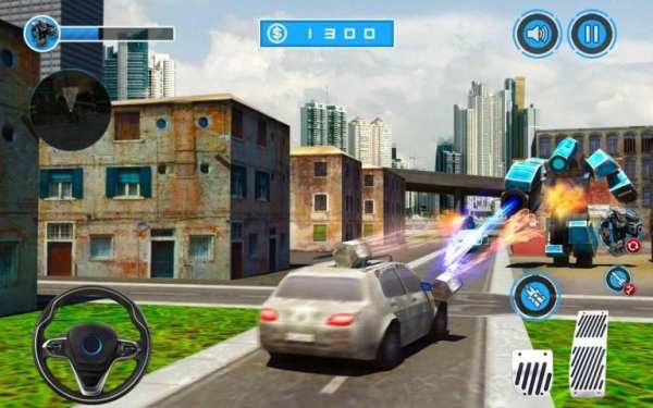 Futuristic Robot Car Wars 2017 screenshot 7