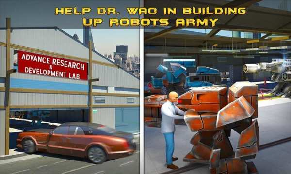 Futuristic Robot Car Wars 2017 screenshot 16
