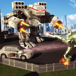 Futuristic Robot Car Wars 2017 icon