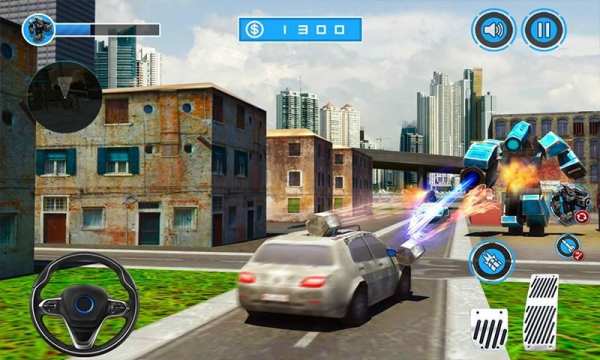 Futuristic Robot Car Wars 2017 screenshot 13