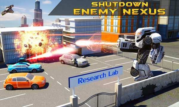 Futuristic Robot Car Wars 2017 screenshot 18