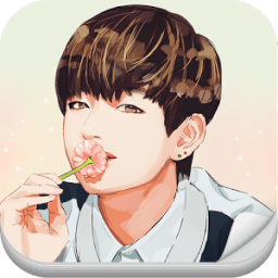 2048 BTS V Taehyung KPop Game أيقونة