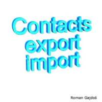 Import Contacts Export Contact