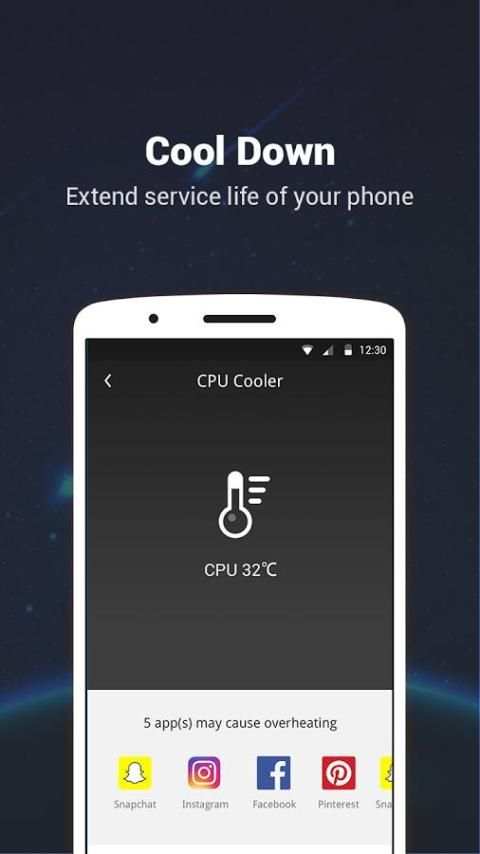 Blade Clean - boost, clean & app lock screenshot 2