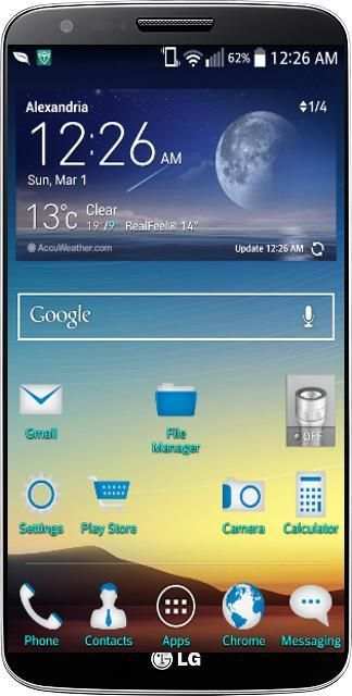 Perfect Blue LG Home Theme 4 تصوير الشاشة