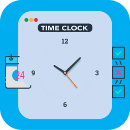 Time Clock أيقونة