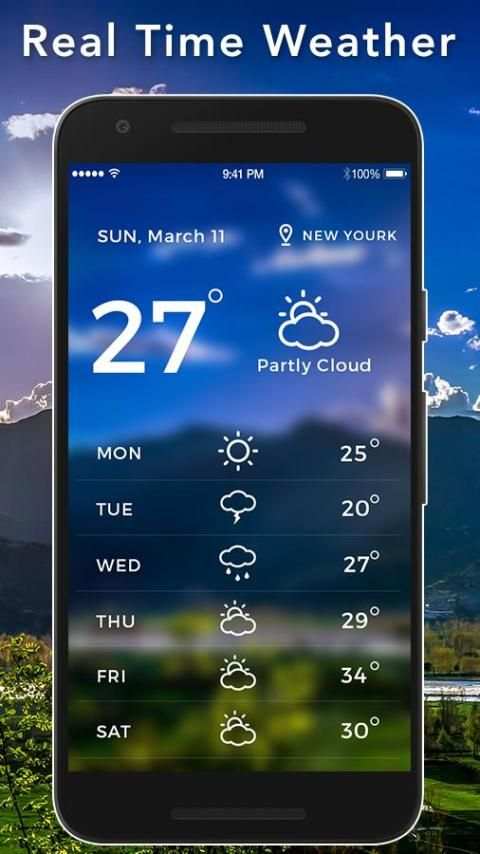 Timeline Weather screenshot 2