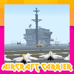 Aircraft Carrier Minecraft map أيقونة