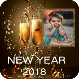 ikon Happy New Year 2018 Photo Frame