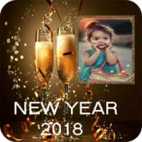 Happy New Year 2018 Photo Frame on 9Apps