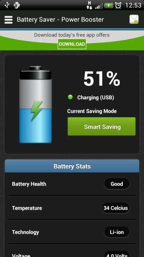 Best Battery Saver скриншот 4