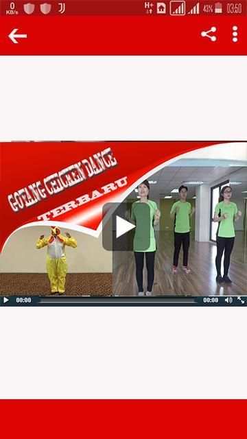 Funny Chicken Dance 2 تصوير الشاشة