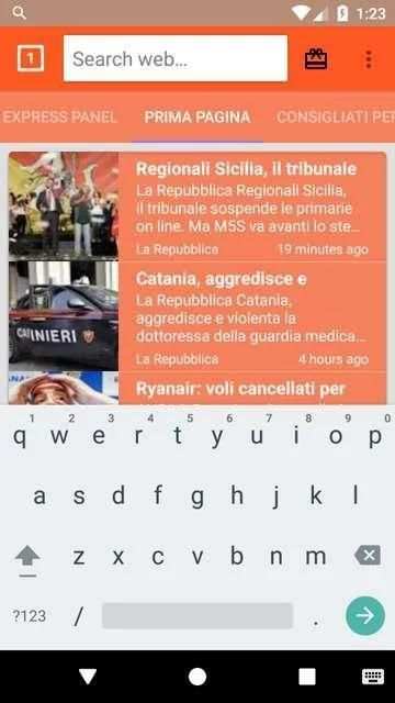 Flash Browser screenshot 1