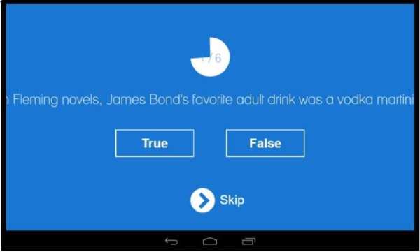 James Bond quiz screenshot 3