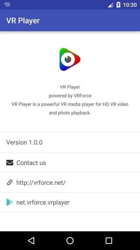 VR Player screenshot 1