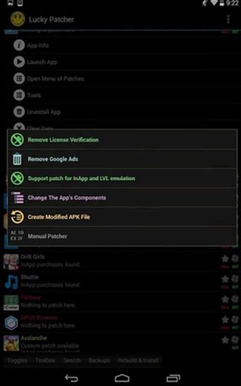 Lucky Patcher & KingRoot & Game Guardian screenshot 3