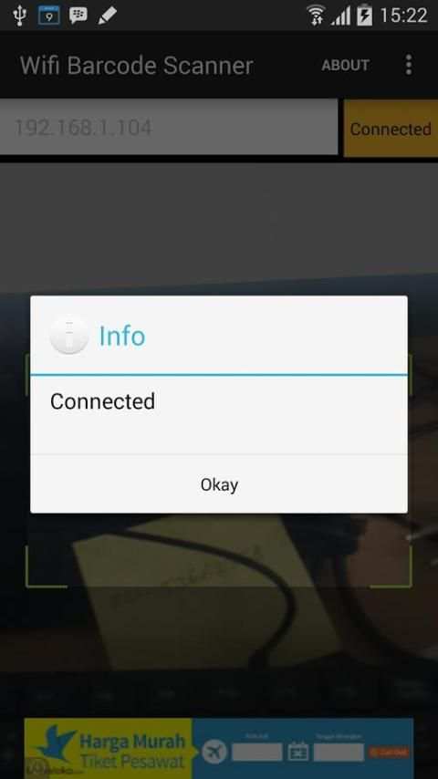 WiFi Barcode Scanner स्क्रीनशॉट 3