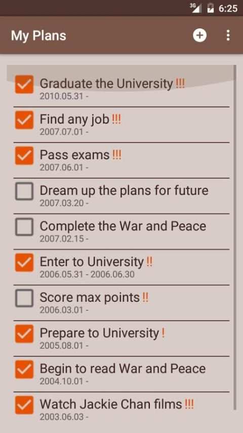 My Plans screenshot 4