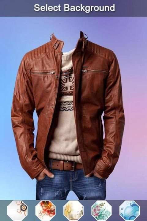 Men Jacket Photo Suit 5 تصوير الشاشة
