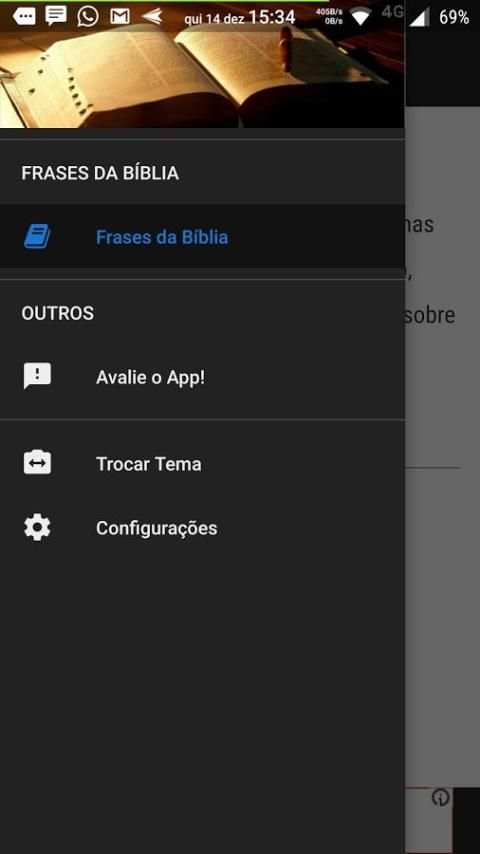 Frases da Bíblia para Facebook * screenshot 1