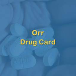 Orr Drug Card