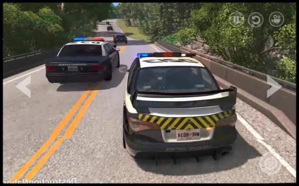City Police Car: Robber Chase Driving Simulator 3D screenshot 2