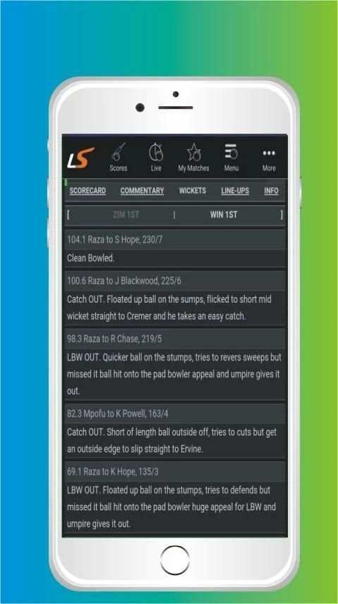 Mobile Cricket Cricbuzz - Live matches, score screenshot 2