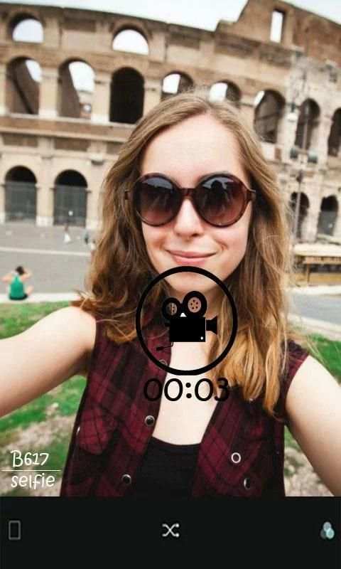 Camera Selfie B617 screenshot 4