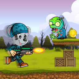 Jery Fighter Zombies: Happy Soldier icon