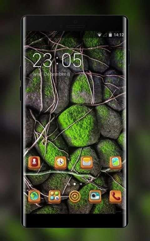Green Nature Free Android Theme for Oppo screenshot 4