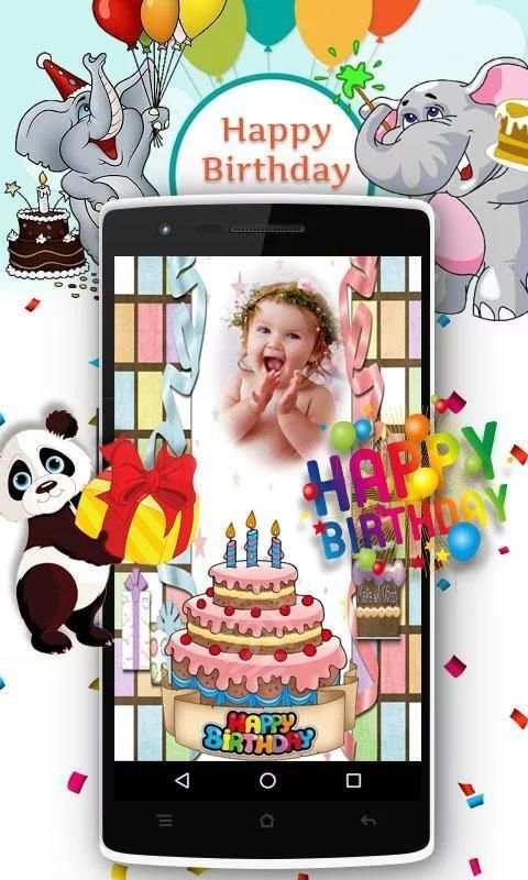 Birthday Photo Maker 2 تصوير الشاشة