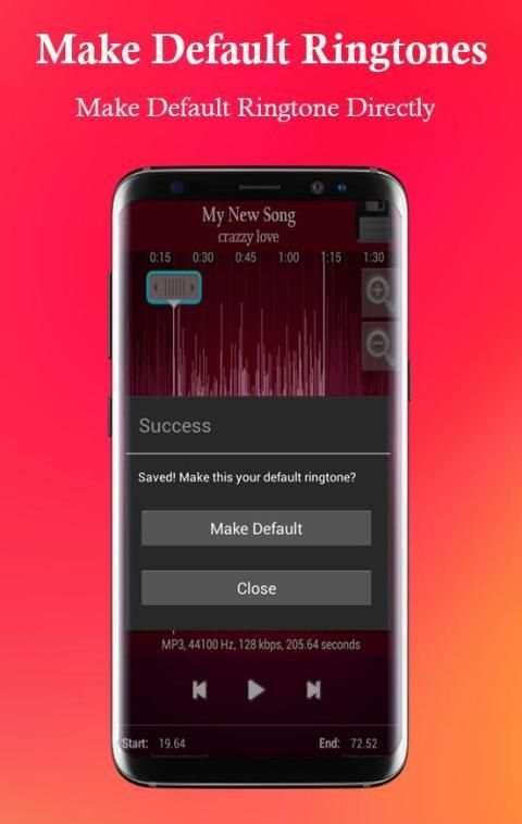 Mp3 Cutter-Ringtone Maker скриншот 1