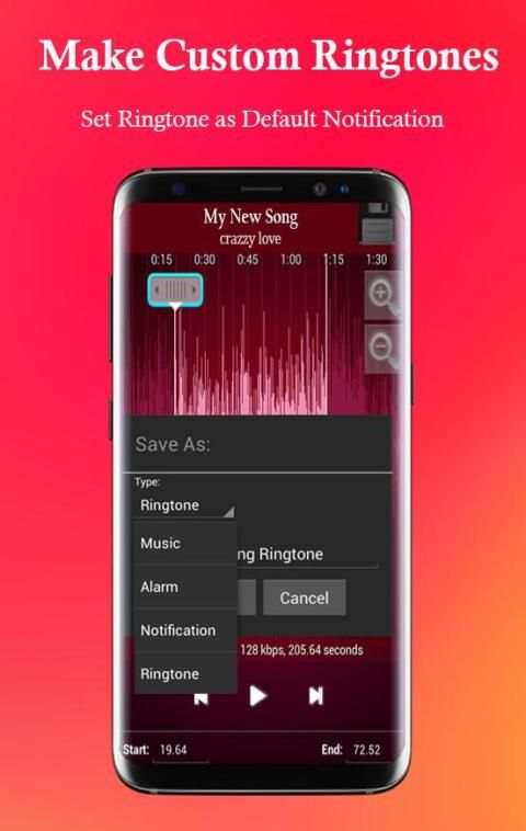 Mp3 Cutter-Ringtone Maker скриншот 2