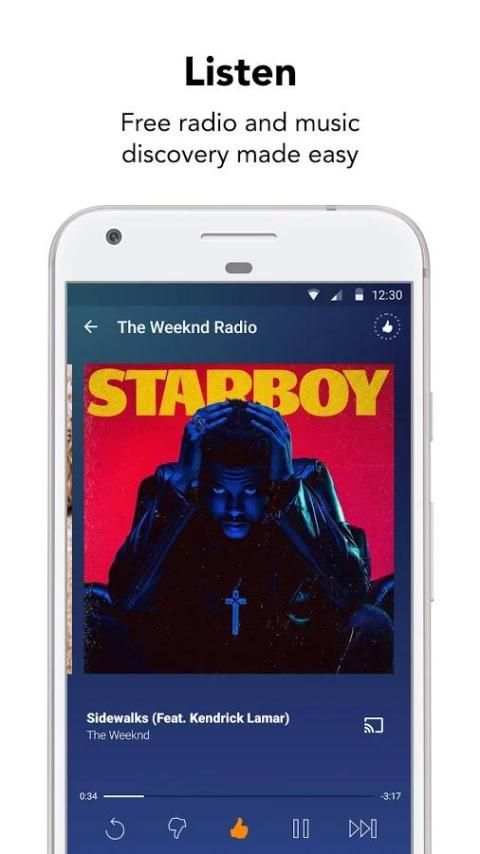 Pandora Music स्क्रीनशॉट 1