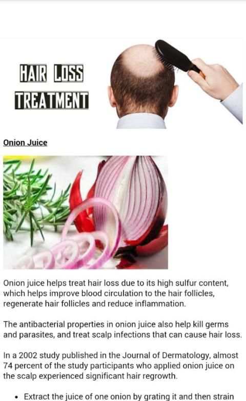 Hair loss Treatment for men скриншот 2