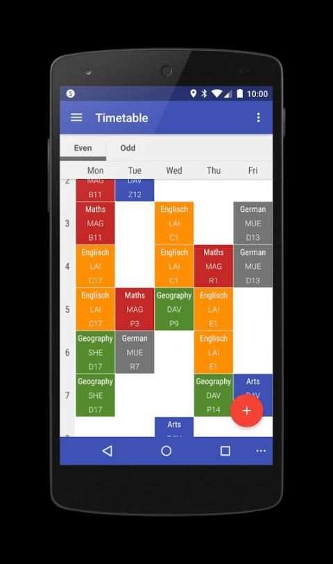 School-Organizer - Timetable, Tasks and Grades скриншот 5