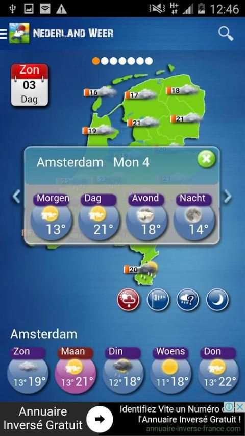 Nederland weer (Netherlands) скриншот 6