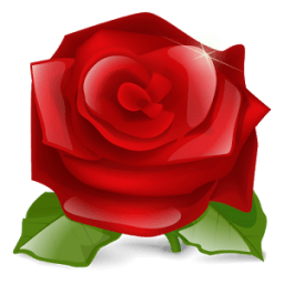 Роза 3D живые обои أيقونة